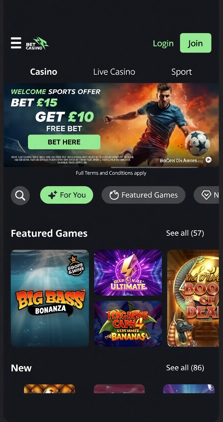 Mobile Experience at Casino BetGrouse
